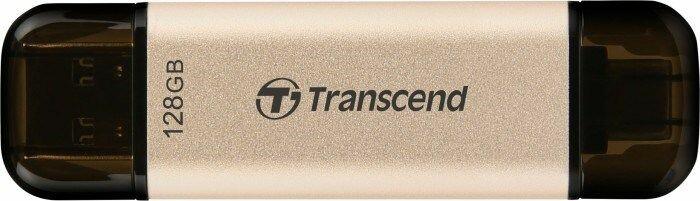 Actual product image Transcend JetFlash 930C (128 GB, USB-C, USB-A, USB 3.1)