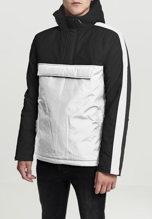 Urban Classics 3-Tone Padded Pull Over Hooded Jacket