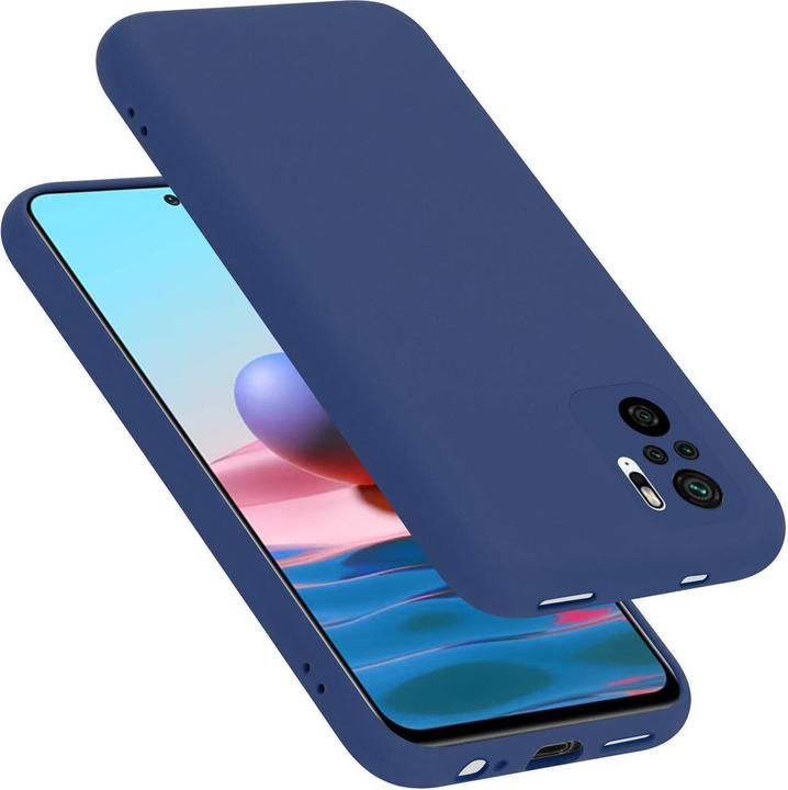 Immagine prodotto Cadorabo Copertura della cassa del silicone liquido TPU (Xiaomi Redmi Note 10)