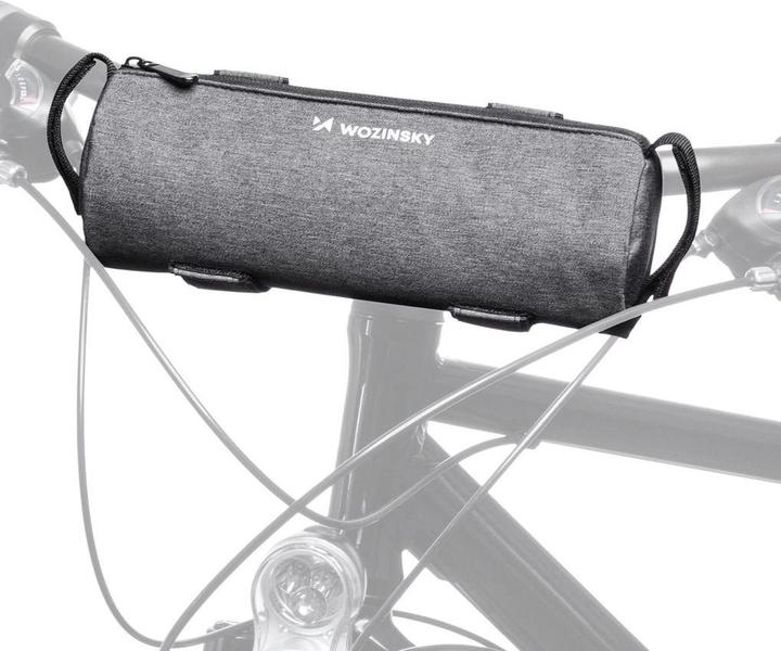 Produktbild Wozinsky WBB37GRB Fahrradtasche mit Wärmeisolierung – Grau (0.70 l, Gepäckträgertasche)