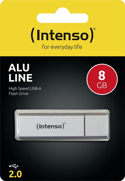 Produktbild Intenso AluLine (8 GB, USB-A, USB 2.0)