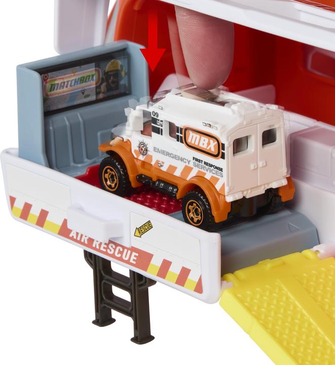 Actual product image Matchbox Transport Helicopter