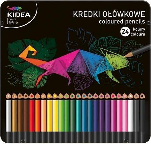 Produktbild Derform Set mit 24 dreieckigen Buntstiften (KTMP24KA) (Mehrfarbig, 24 x)