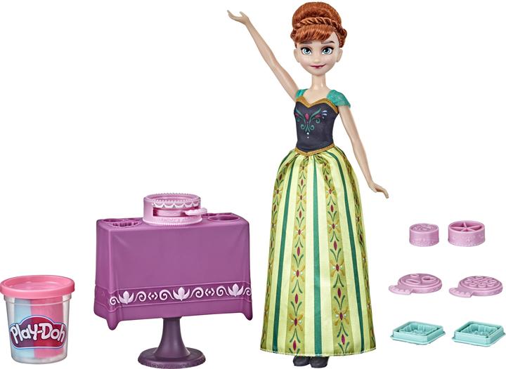 Disney Interactive Studios Bambola La regina del ghiaccio La magia della torta di Anna