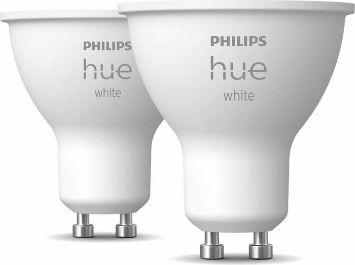 Philips Hue White BT (GU10, 5.20 W, 400 lm, 2 x, F)