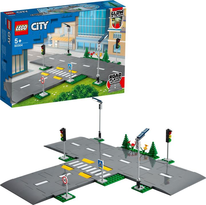 Produktbild LEGO Strassenkreuzung mit Ampeln (60304, LEGO City)