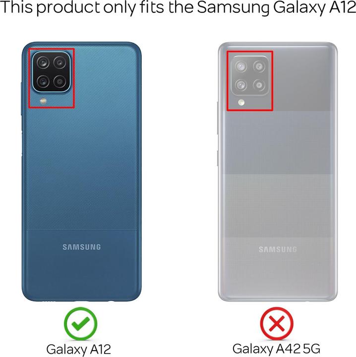 Immagine prodotto Nalia Custodia per cellulare a 360 gradi (Samsung Galaxy A12)