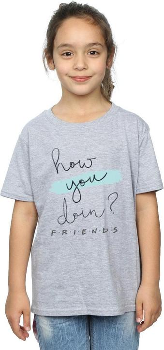 Image du produit Friends - T-shirt HOW YOU DOIN? HANDWRITING - Fille (152, 158)