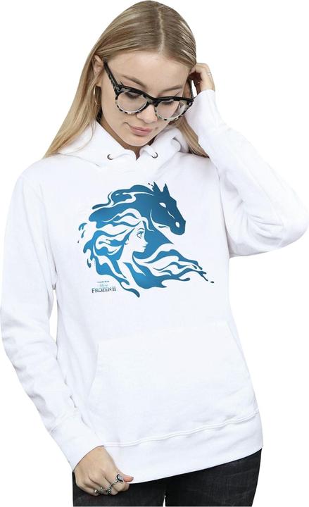 Actual product image Disney Womens/Ladies Frozen 2 Nokk Silhouette Hoodie (L)