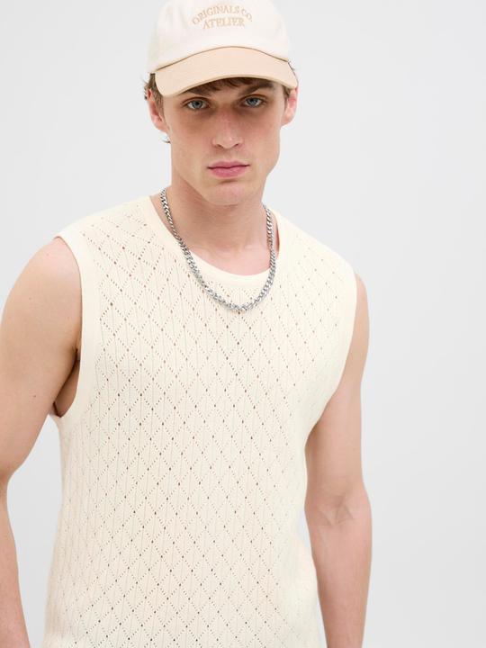 Produktbild Jack & Jones Einfarbig Gestricktes T-Shirt Gestricktes T-Shirt (XS)