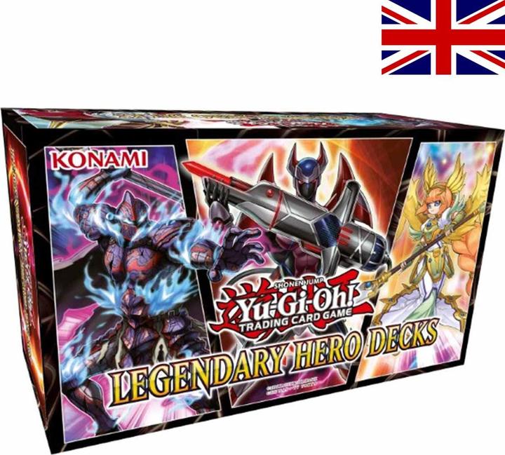 Immagine prodotto Yu-Gi-Oh Mazzi Eroe Leggendario (Inglese)