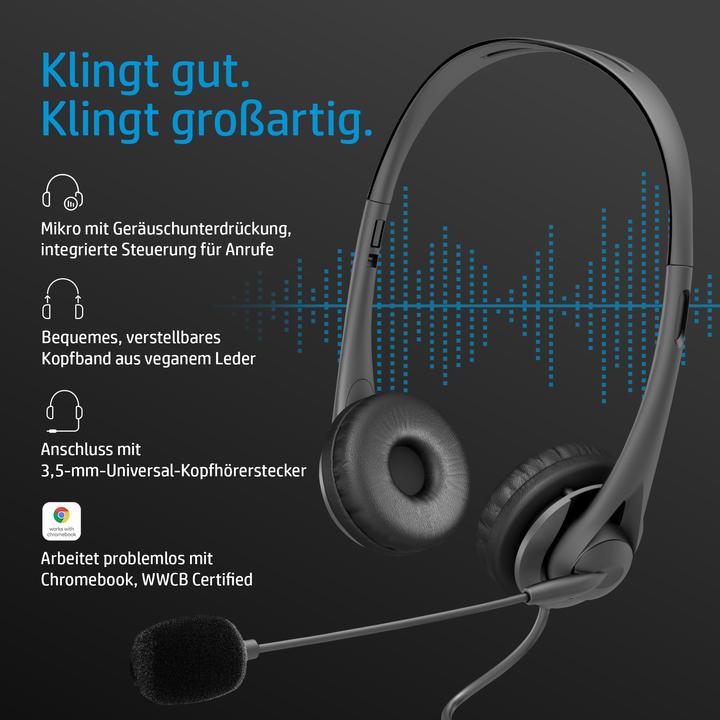 Image du produit HP G2 Casque supra-auriculaire (Filaire)