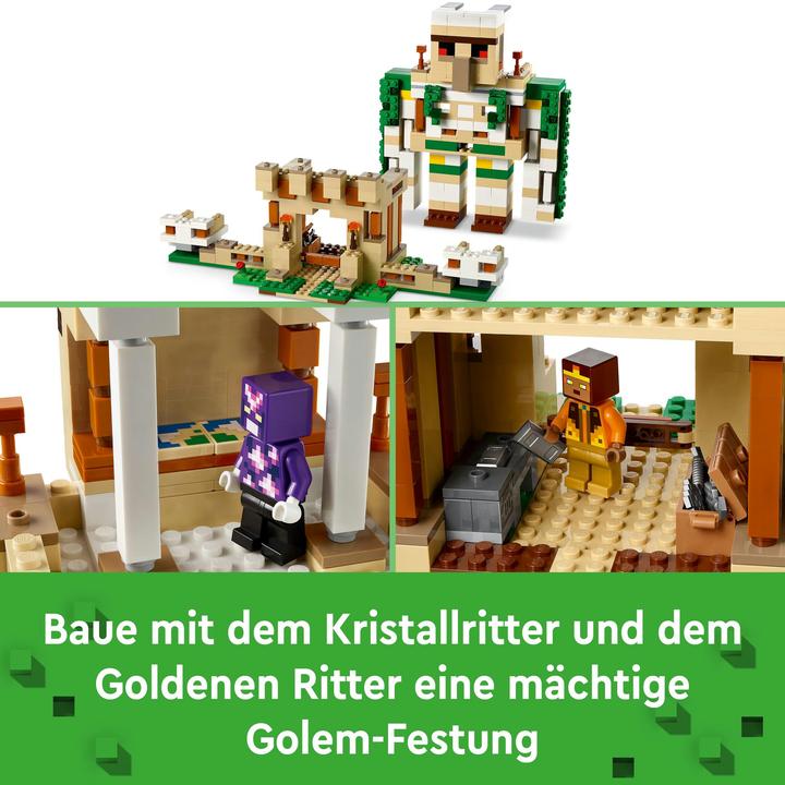 Image du produit LEGO 21250 La forteresse du golem de fer (21250, LEGO Minecraft)