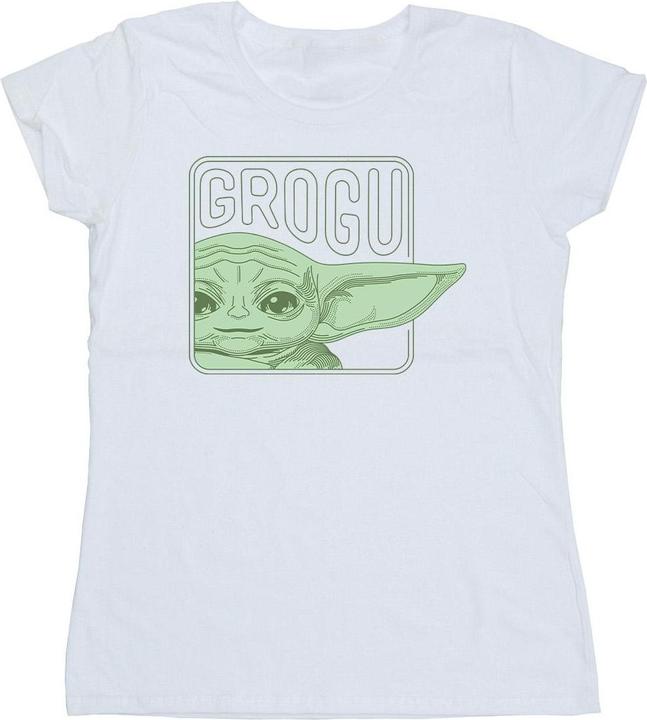 Image du produit Star Wars - T-shirt THE MANDALORIAN GROGU BOX - Femme (L)