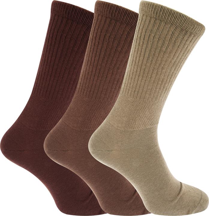 Produktbild Universal Textiles Extra Breite Komfort Fit Socken (3 Paar) (3er Pack, 39 - 45)
