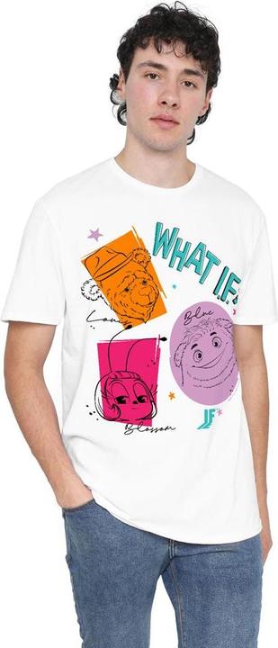 Actual product image IF Mens What Outline T-Shirt (M)