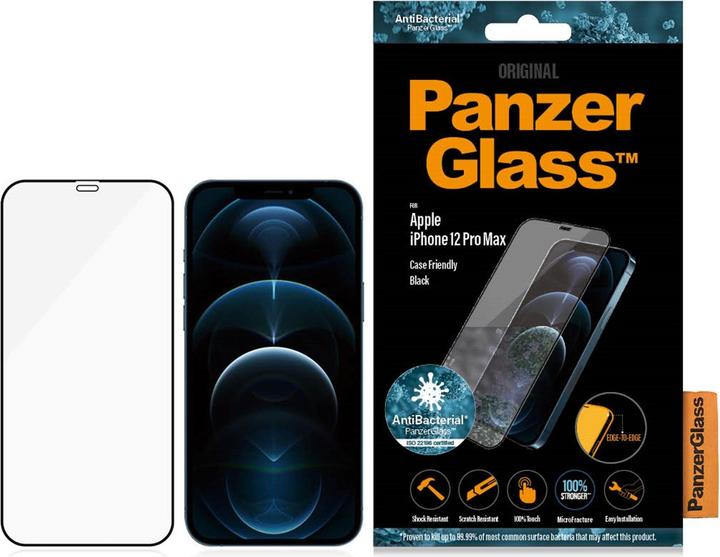 Produktbild PanzerGlass Edge-to-Edge (1 Stück, Apple iPhone 12 Pro Max)