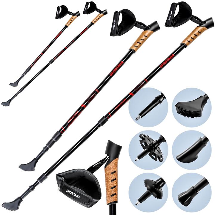 Actual product image Deuba Hiking poles (68 - 135 cm)