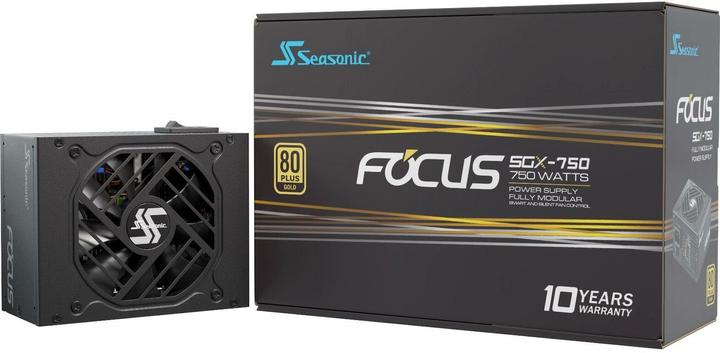 Actual product image Seasonic Power supply 750W FOCUS-SGX-750 Modular (80+Gold) (750 W)