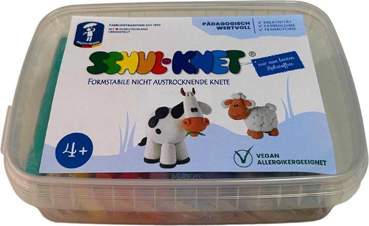 Produktbild Feuchtmann Schulknete 10x 45g Big Schoolbox 10 Farben