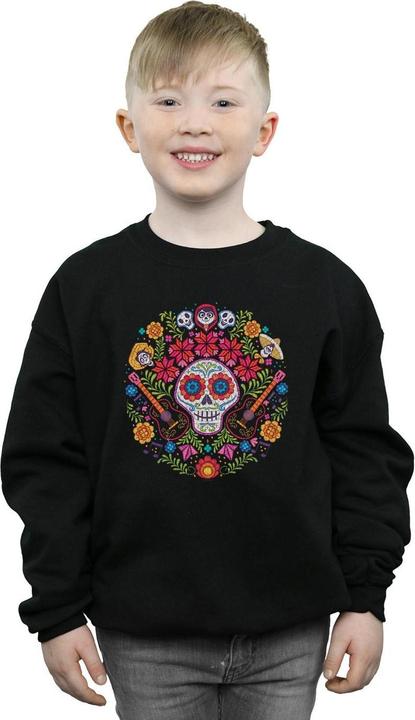 Produktbild Disney Coco Embroidered Skull Print Sweatshirt Jungen (152, 158)