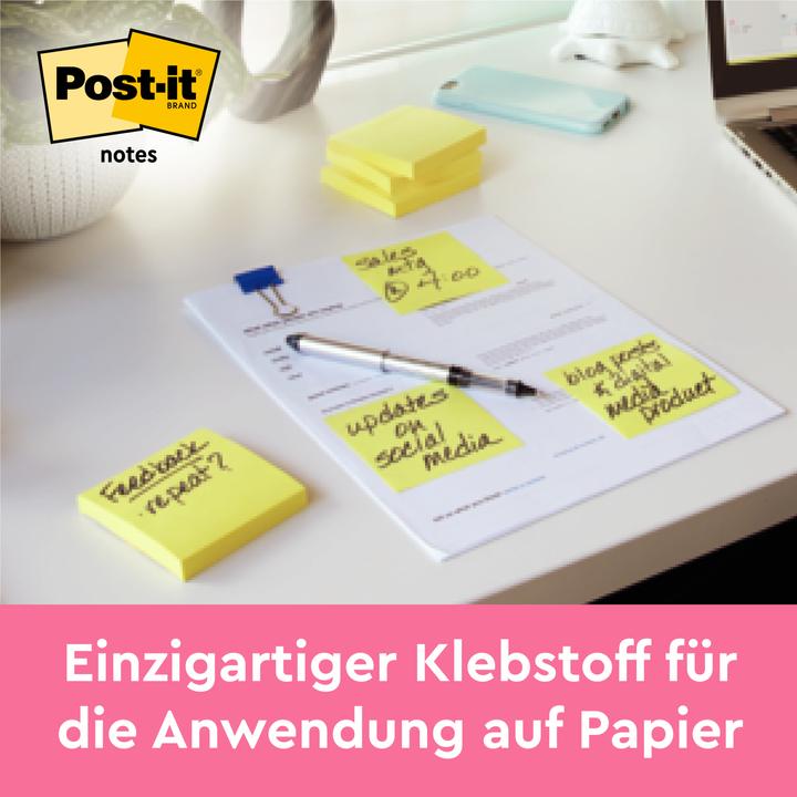 Produktbild Post-it Haftnotzien 5 + 1 (76 x 76 mm)