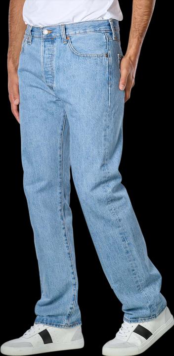 Actual product image Levis 501 jeans light stonewash (W33/L30)