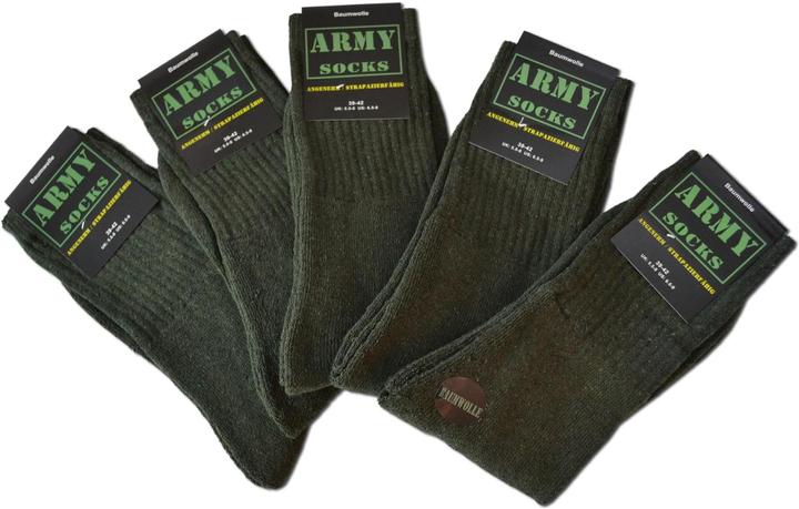 Produktbild Normani 10 Paar Outdoor-Socken ARMY (10er Pack, 39 - 42)
