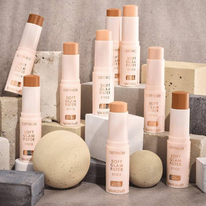 Actual product image Catrice Soft Glam Filter Stick Base No. 098 Nude Softening Radiant (098, Deep)