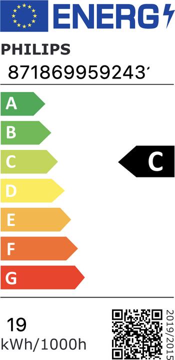 Label énergétique Philips Tube à LED (G13, 23 W, 3400 lm, 1 x, D)