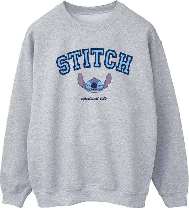 Actual product image Disney Womens/Ladies Lilo And Stitch Collegial Sweatshirt (XXL)