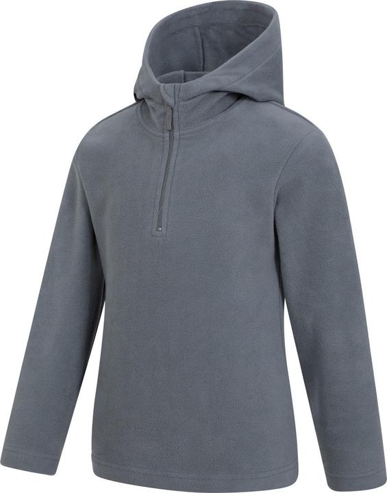 Actual product image Mountain Warehouse Childrens/Kids Camber II Fleece Hoodie (128)
