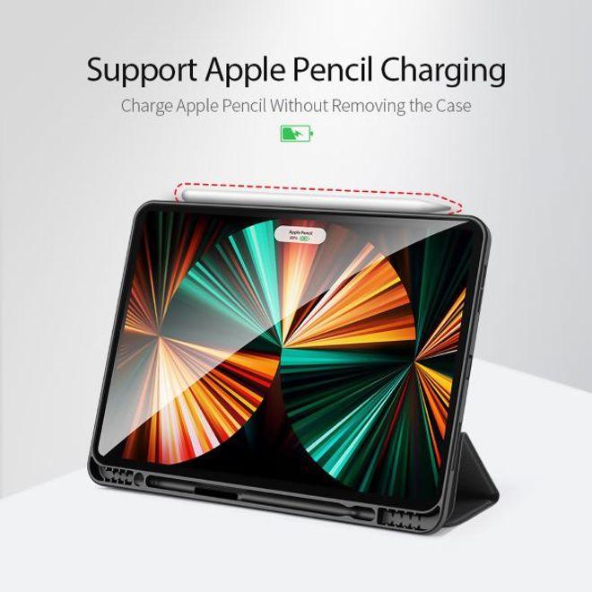 Actual product image Dux Ducis Domo Tri-fold Smart Case (iPad Pro 12.9 2021 (5th Gen), iPad Pro 12.9 2022 (6th Gen))