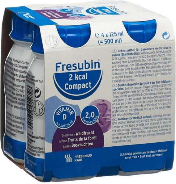 Immagine prodotto Fresubin 2 kcal Bevanda compatta Frutti di bosco (4x125ml) (Frutti di bosco, 4 x)