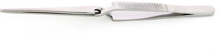 Produktbild Rs Pro Edelstahl Pinzette, Säurebeständig, Spitze Gerade, Abgerundet Geriffelt, 165 mm