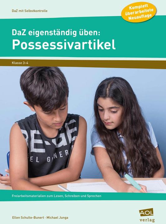Produktbild DaZ eigenständig üben: Possessivartikel - GS (Deutsch, Michael Junga, Ellen Schulte-Bunert, 2018)