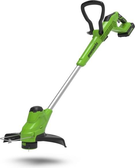 Greenworks G24LT28, Trimmer 28cm, 24V, m/2Ah batteri og lader