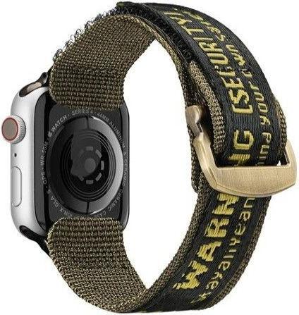 Produktbild Dux Ducis Strap (Outdoor Version) Armband Apple Watch Ultra, SE, 8, 7, 6, 5, 4, 3, 2, 1 (49, 45, 44 (45 mm, 44 mm, 42 mm, 49 mm, Edelstahl, Nylon)