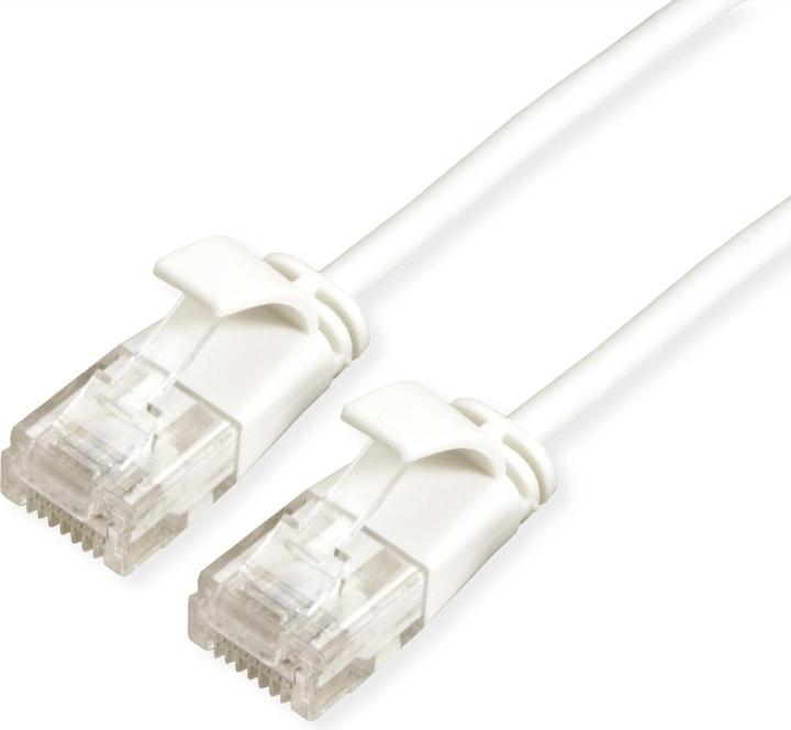 Produktbild Roline UTP DataCenter Patchkabel Kat.6A, LSOH, slim, weiss, 3.0 m (U/UTP, CAT6a, 3 m)
