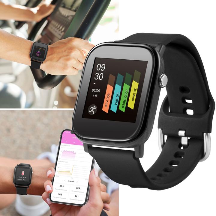 Produktbild Technaxx TX-SW6HR - 3,56 cm (1.4 Zoll) - Touchscreen (39 mm)