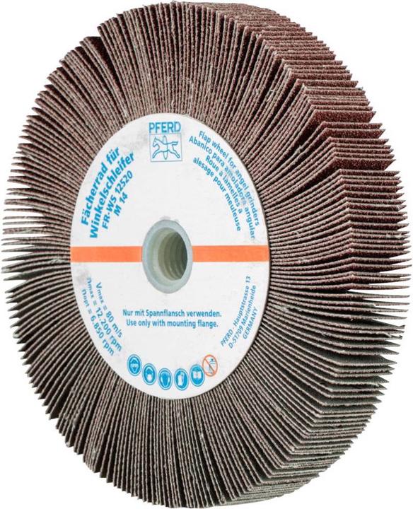 Pferd Grinding pin flap wheel for angle grinder (80)