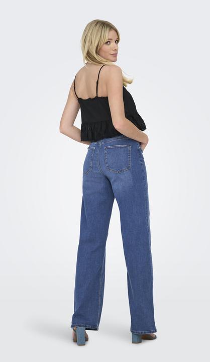 Actual product image Only ONLJUICY Hohe Taille Weiter Beinschnitt Jeans Jeans mit weitem Bein (W28/L30)