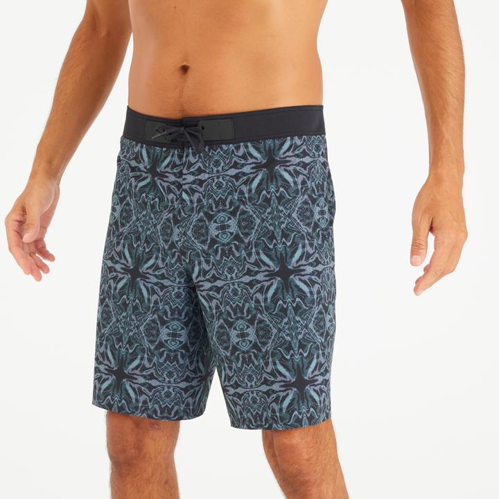 Immagine prodotto Olaian Boardshorts Herren lang Itzblack 900 19" schwarz (38)