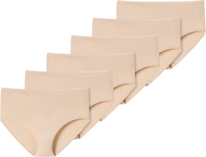 Actual product image Schiesser Pack of 6 95/5 Organic Midi Briefs (48, 4XL, pack of 6)