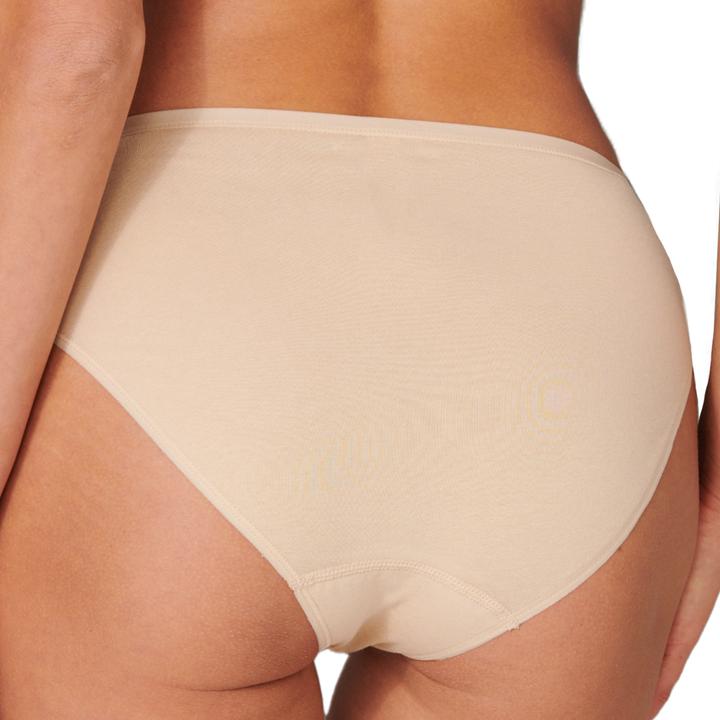 Actual product image Schiesser Pack of 6 95/5 Organic Tai Briefs (42, XL, pack of 6)