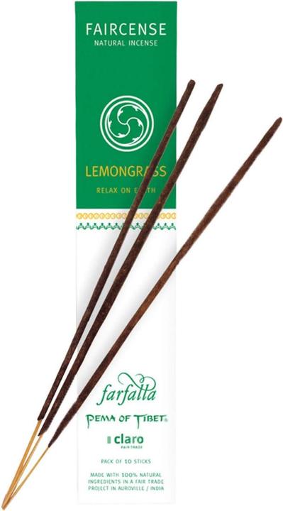 Actual product image Farfalla Incense sticks - Lemongrass/Relax on Earth - Faircense Incense Sticks