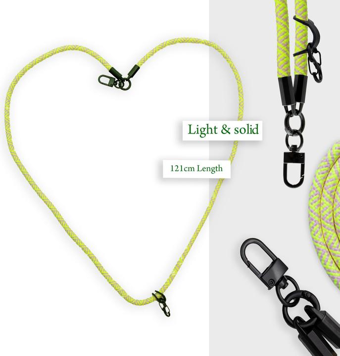 Actual product image Cadorabo Chain case for WIKO LENNY 4 PLUS necklace cover adjustable