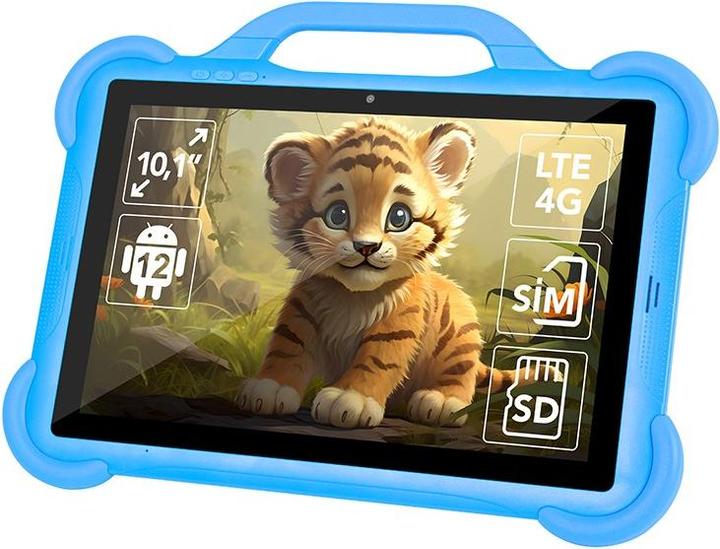 Blow Tablet KidsTAB10 4G 4/64GB blue + case (4G, 10.08", 64 GB, Astral Blue)