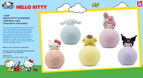 Actual product image YuMe 12pz) Hello Kitty and Friends Little Moon Display