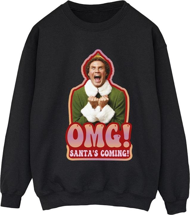 Elf Santa's Coming Sweatshirt (3XL)